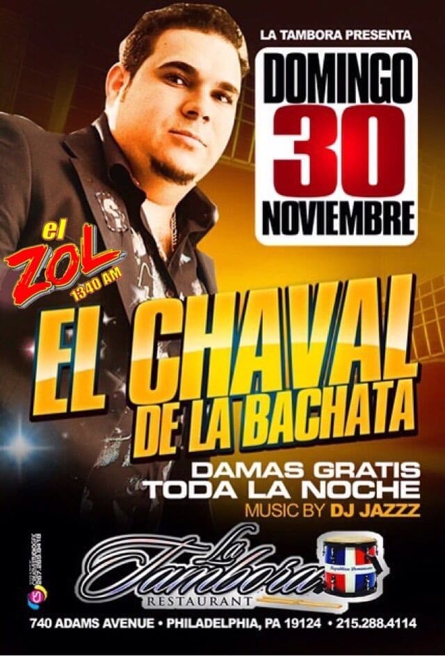 Event - El Chaval en Philadelphia - Philadelphia, Pennsylvania - November 30, 2014 | concert tickets