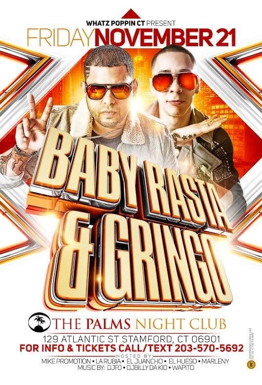 Event - Baby Rasta y Gringo en Connecticut - Stamford, Connecticut - November 21, 2014 | concert tickets