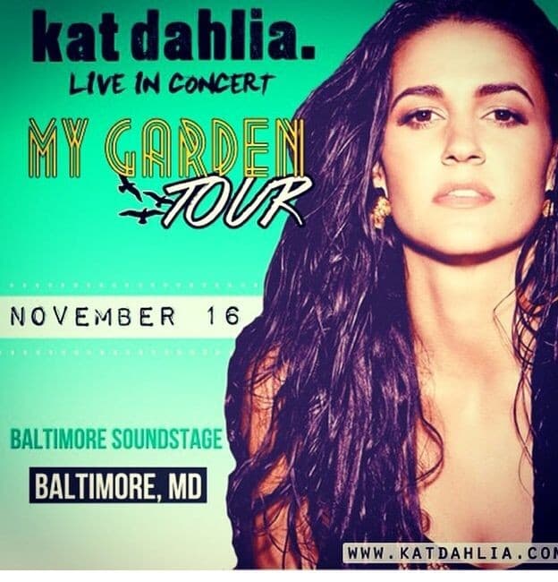 Event - Kat Dahlia in Baltimore - Baltimore, Maryland - November 16, 2014 | concert tickets