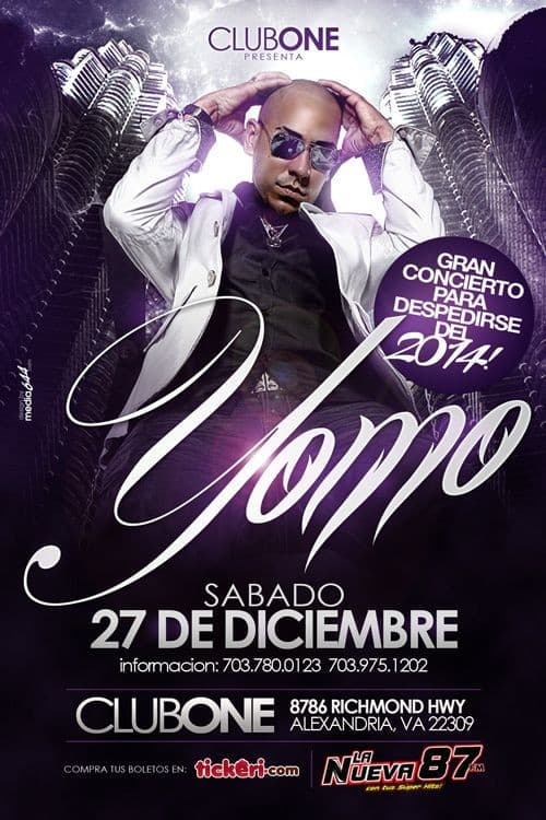 Event - Yomo - Alexandria, Virginia - December 27, 2014 | concert tickets