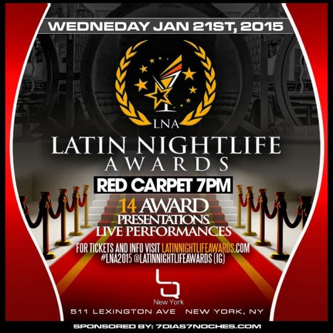 Event - Latin Nightlife Awards in New York - Manhattan, New York - January 21, 2015 | concert tickets