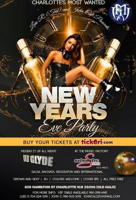 Event - New Years eve party - Charlotte, North Carolina - December 31, 2014 | concert tickets