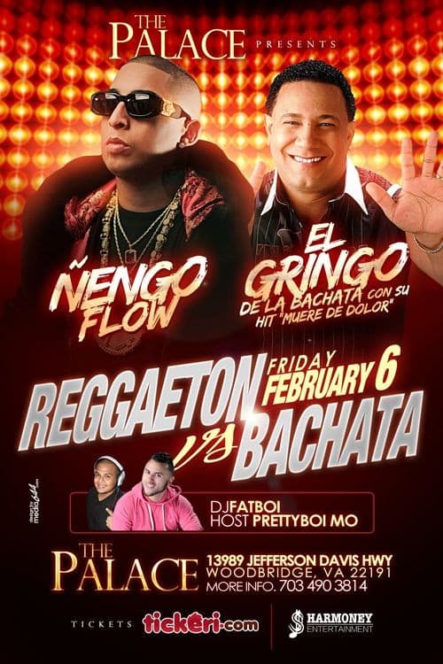 Event - Nengo Flow y El Gringo de la Bachata en Virginia - Woodbridge, Virginia - 6 de febrero de 2015 | concert tickets