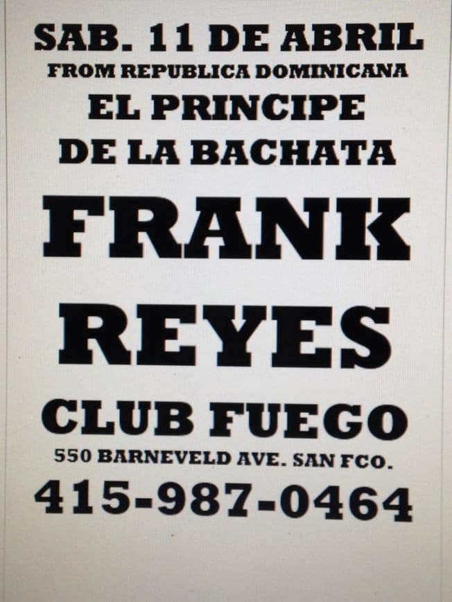 Event - fran reyes - San Francisco, California - April 11, 2015 | concert tickets