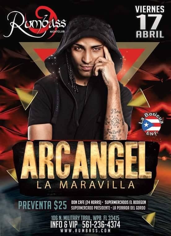 Event - Arcangel en West Palm Beach Florida - West Palm Beach, Florida - April 17, 2015 | concert tickets