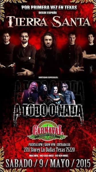 Event - Tierra Santa en Dallas Texas - Dallas, Texas - May 9, 2015 | concert tickets