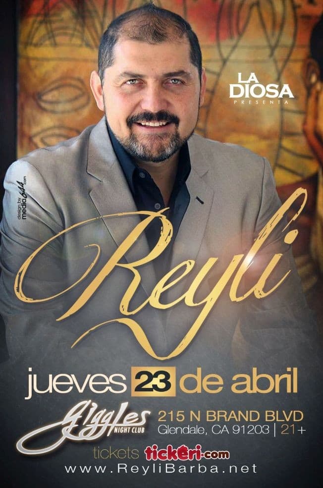 Event - Reyli en Los Angeles - Glendale, California - April 23, 2015 | concert tickets