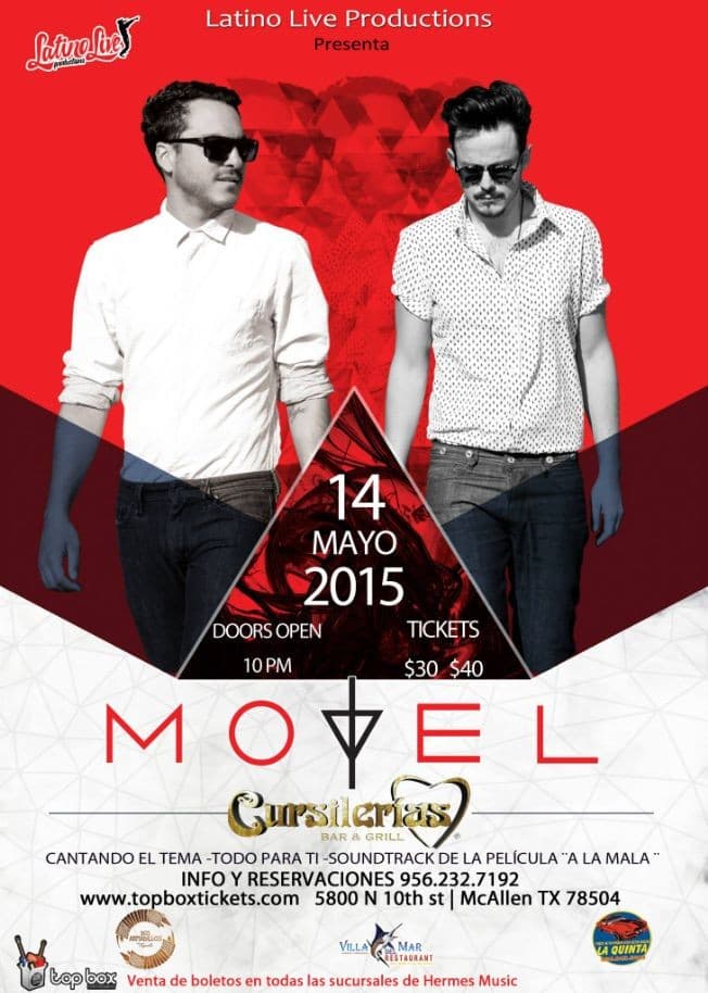 Event - Motel en McAllen Texas - McAllen, Texas - May 14, 2015 | concert tickets