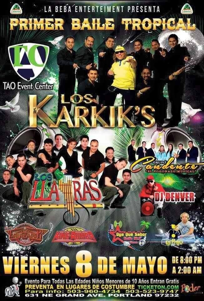 Event - Los Karkiks y Los LLaras en Portland Oregon - Portland, Oregon - May 8, 2015 | concert tickets