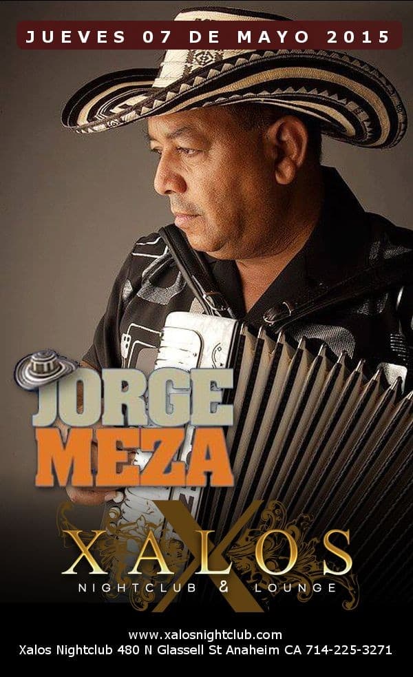 Event - Jorge Meza en Anaheim - Anaheim, California - May 7, 2015 | concert tickets