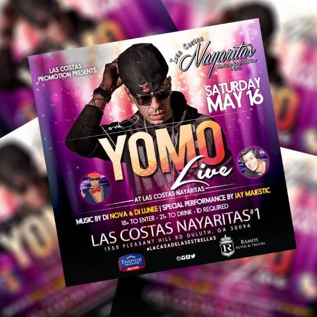 Event - Yomo en Duluth - Atlanta Georgia - Duluth, Georgia - 16 de mayo de 2015 | concert tickets