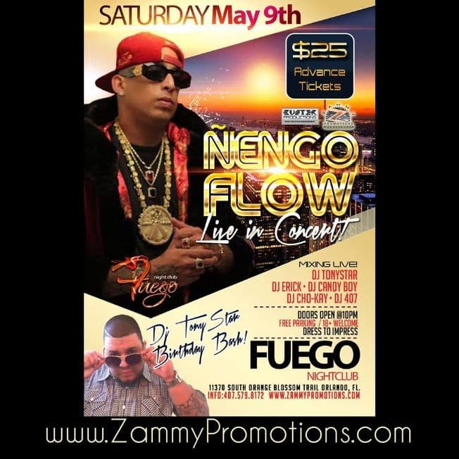 Event - Nengo Flow en Orlando Florida - Orlando, Florida - 9 de mayo de 2015 | concert tickets
