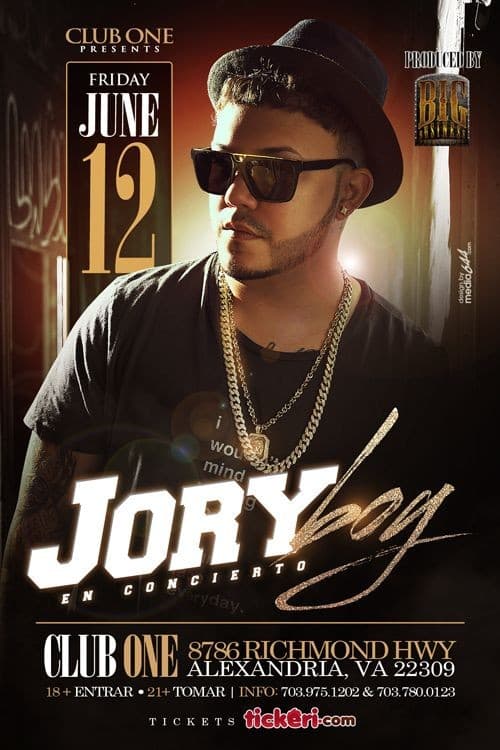 Event - Jory Boy en Virginia - Alexandria, Virginia - June 12, 2015 | concert tickets
