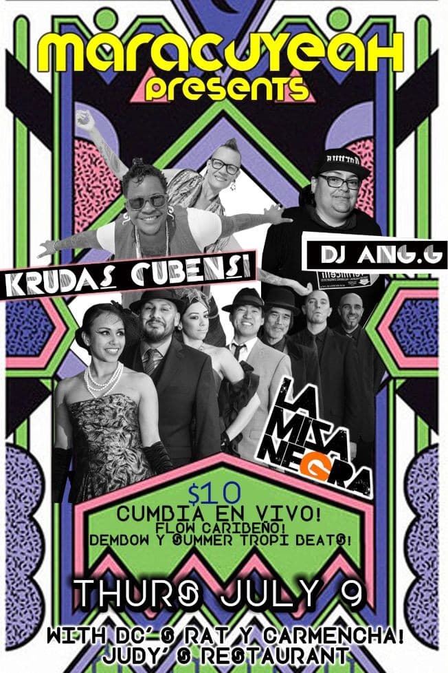 Event - Maracuyeah Presents: La Misa Negra, Krudas Cubensi, DJs AngG, Carmencha y rAt - Washington, District Of Columbia - July 9, 2015 | concert tickets
