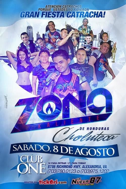 Event - Gran Fiesta Catracha Zona Kaliente en Virginia - Alexandria, Virginia - August 8, 2015 | concert tickets