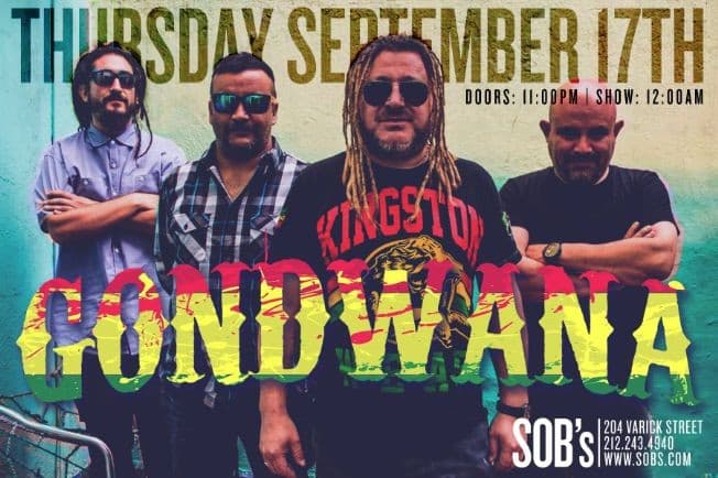 Event - Gondwana en NYC - New York, New York - September 17, 2015 | concert tickets