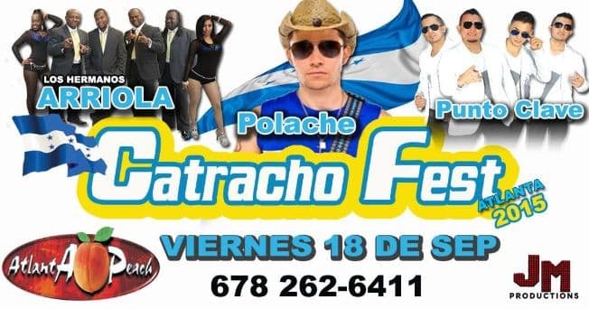 Event - Catracho Fest Atlanta 2015 @ Atlanta Peach - ATLANTA, Georgia - September 18, 2015 | concert tickets