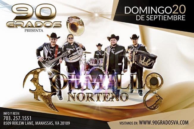 Event - Colmillo Norteno en Virginia - Manassas, Virginia - 20 de septiembre de 2015 | concert tickets