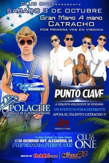 Event - Gran Mano a Mano Catracho en Virginia - Alexandria, Virginia - 3 de octubre de 2015 | concert tickets