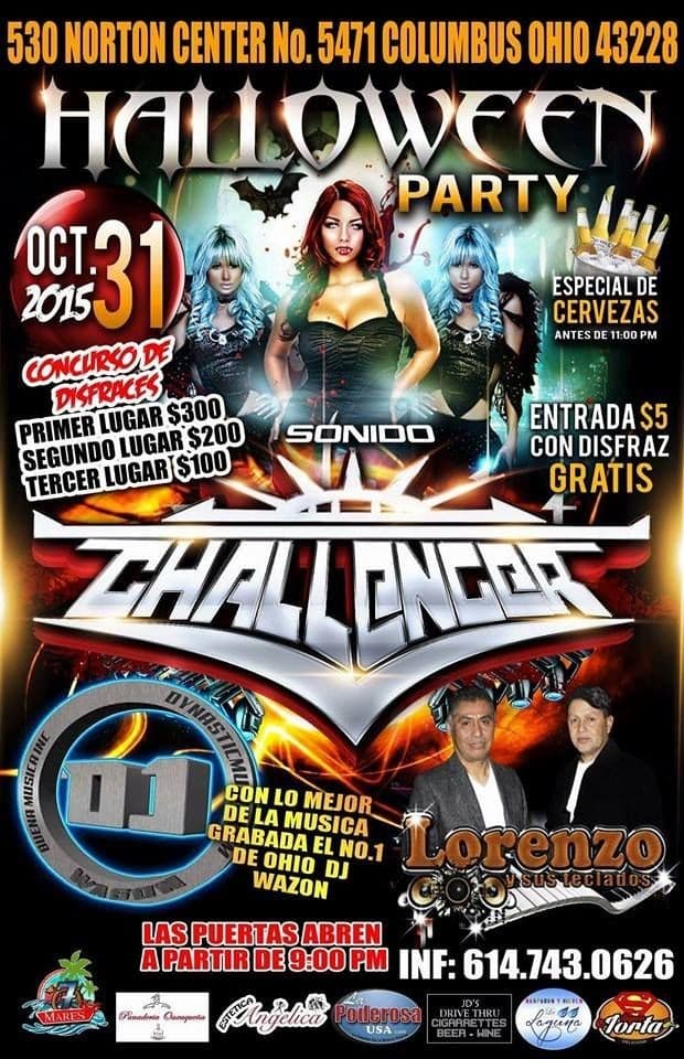 Event - Halloween Party en Columbus Ohio - Columbus, Ohio - October 31, 2015 | concert tickets