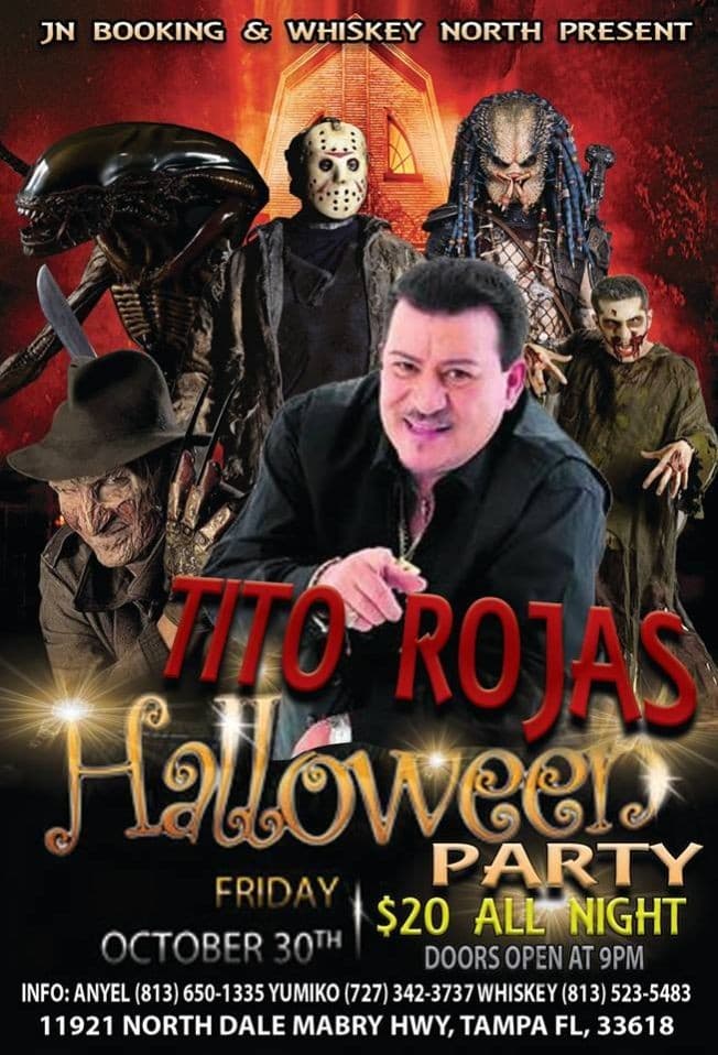 Event - Tito Rojas en Tampa Florida - Tampa, Florida - October 30, 2015 | concert tickets