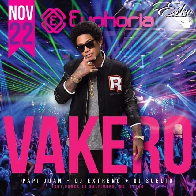 Event - Vakero en Baltimore - Baltimore, Maryland - November 22, 2015 | concert tickets
