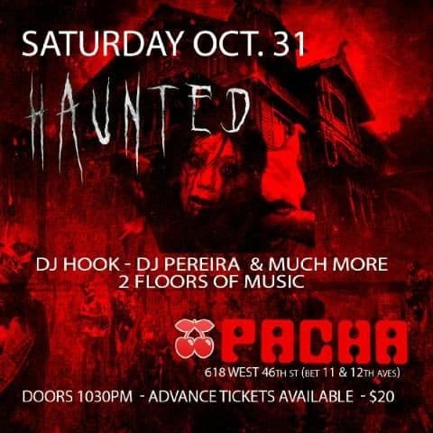 Event - Haunted Halloween Party At Pacha - New York, New York - October 31, 2015 | concert tickets