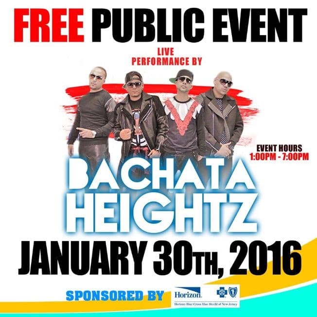 Event - Bachata Heightz LIVE Hosted by X96.3's DJ LOBO (Free) - Jersey City, New Jersey - 30 de enero de 2016 | concert tickets