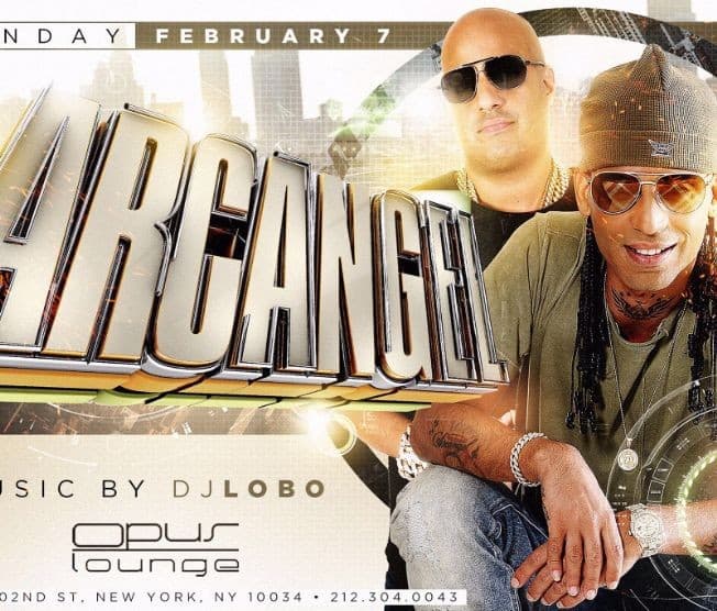 Event - Arcangel Live At Opus Lounge - New York, New York - February 7, 2016 | concert tickets