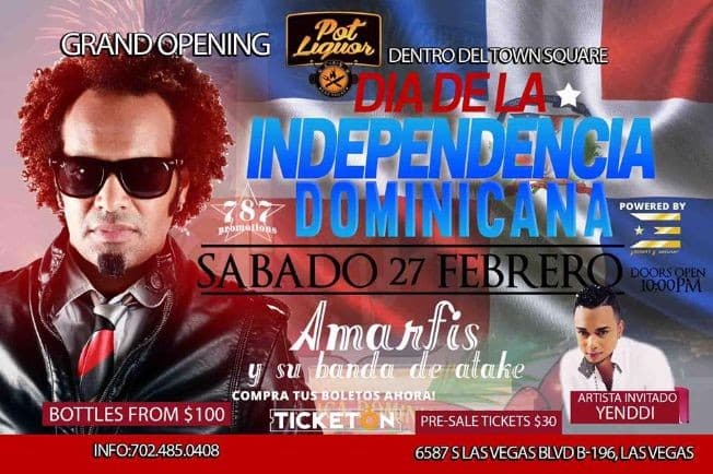 Event - Amarfis y su Banda de Atake en Las Vegas - Las Vegas, Nevada - February 28, 2016 | concert tickets