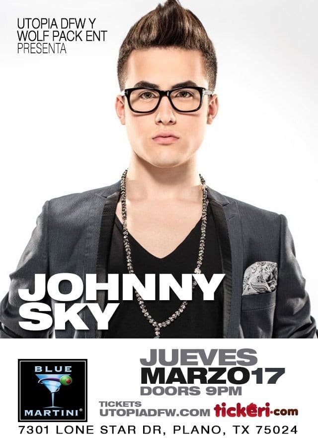 Event - Johnny Sky en Concierto - Plano, Texas - 17 de marzo de 2016 | concert tickets