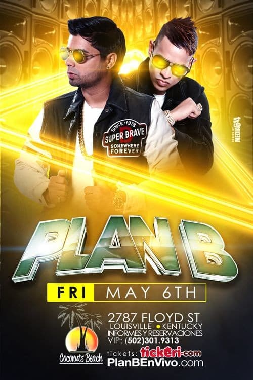 Event - Plan B - Louisville KY @ Coconut Beach - Louisville, Kentucky - 6 de mayo de 2016 | concert tickets