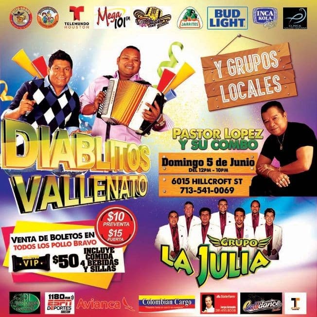 Event - Festival del Sabor - Houston, Texas - 5 de junio de 2016 | concert tickets