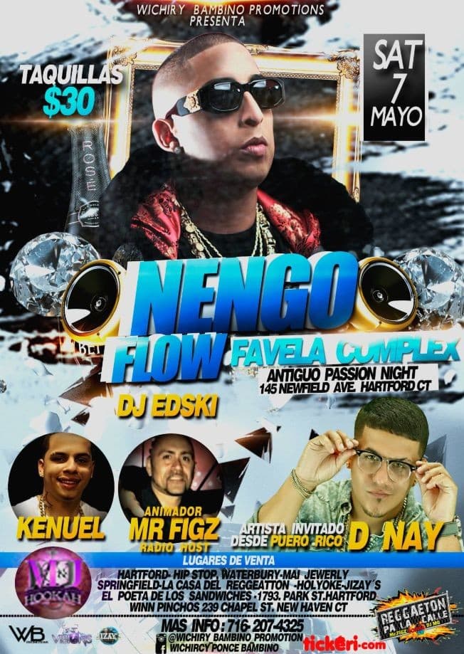 Event - Ñengo Flow en Hartford, CT - Hartford, Connecticut - 7 de mayo de 2016 | concert tickets