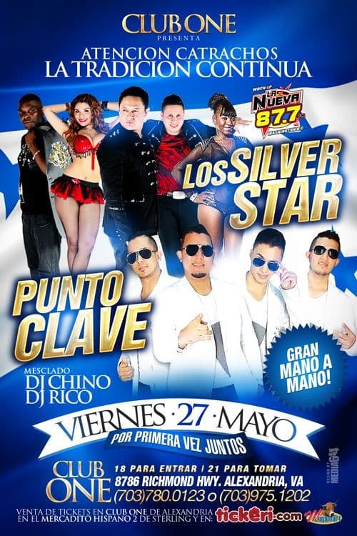 Event - Los Silver Star & Punto Clave en Alexandria,VA - Alexandria, Virginia - May 27, 2016 | concert tickets