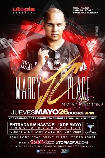 Event - Jc Marcy place - Plano, Texas - May 26, 2016 | concert tickets