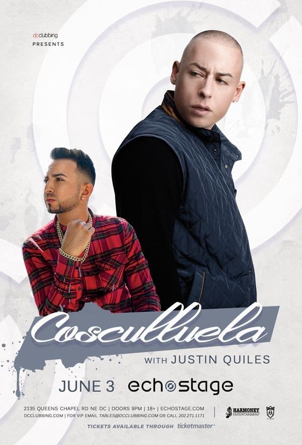 Event - Cosculluela Y Justin Quiles en Washington,DC - Washington, District Of Columbia - 3 de junio de 2016 | concert tickets