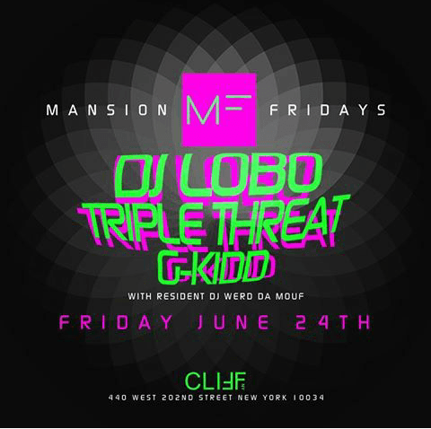 Event - FRIDAYS AT CLIFF LOUNGE NYC - New York, New York - June 24, 2016 | concert tickets