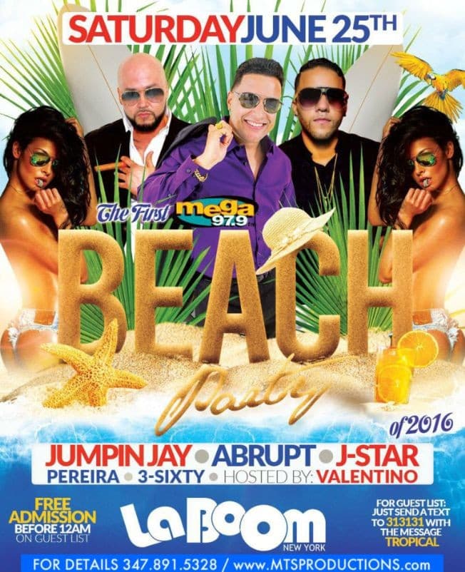 Event - LA BOOM - NY, New York - June 25, 2016 | concert tickets