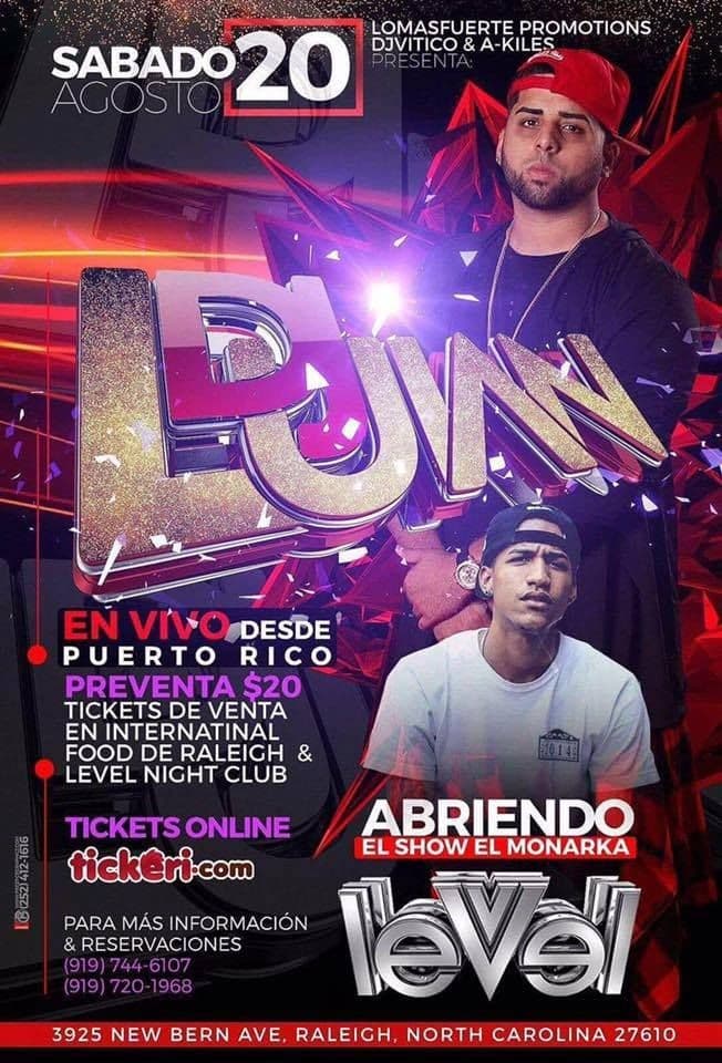 Event - DJ Luian Live - Raleigh, North Carolina - August 20, 2016 | concert tickets
