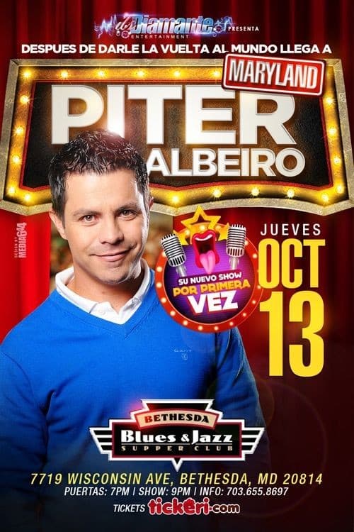 Event - PITER ALBEIRO EN MARYLAND - Bethesda, Maryland - October 13, 2016 | concert tickets