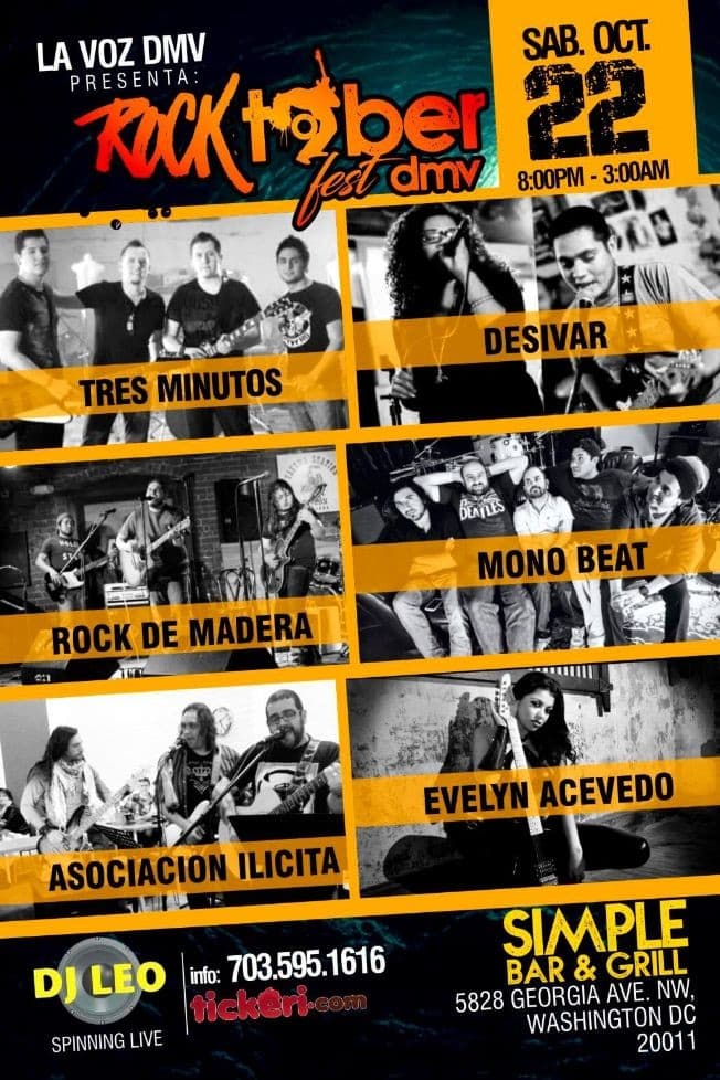 Event - ROCKTOBER FEST DMV - Washington, District Of Columbia - October 22, 2016 | concert tickets