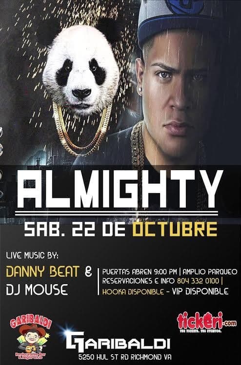 Event - Almighty Live in concert - Richmond, Virginia - 22 de octubre de 2016 | concert tickets