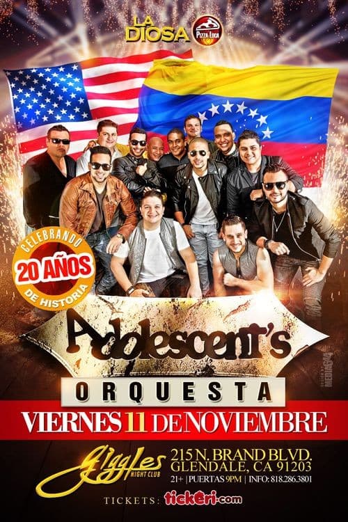 Event - ORQUESTA ADOLESCENTES EN LOS ANGELES - Glendale, California - November 11, 2016 | concert tickets