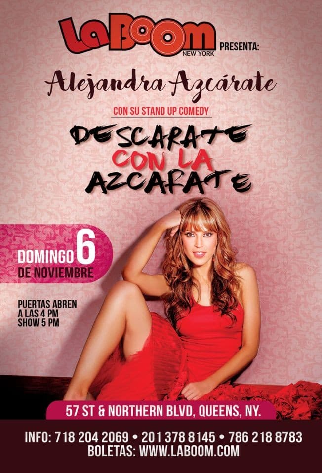 Event - Alejandra Azcarate en New York,NY - Woodside, New York - November 6, 2016 | concert tickets
