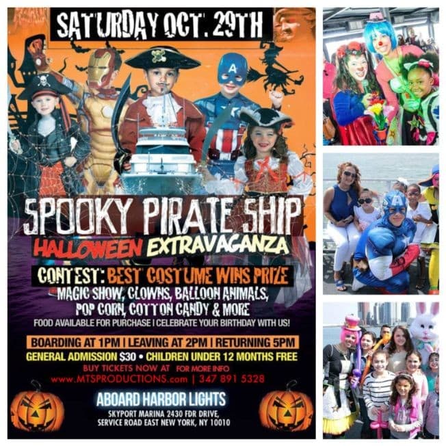 Event - Spooky Pirate Ship Kids Boat Party - New York, New York - October 29, 2016 | concert tickets