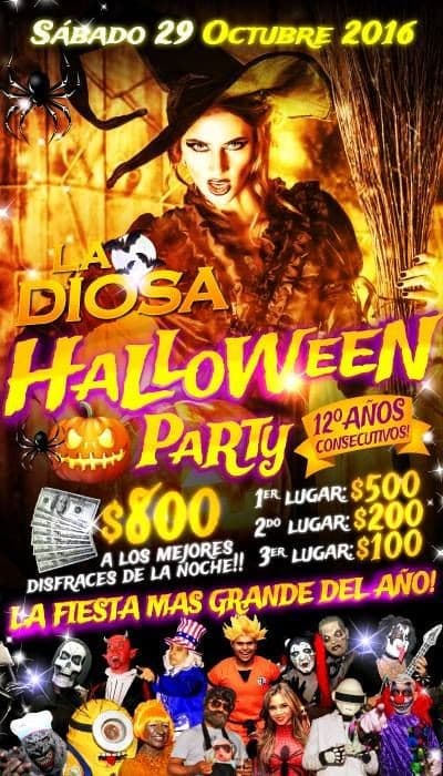 Event - La Diosa Halloween Party at Glendale - Glendale, California - 29 de octubre de 2016 | concert tickets