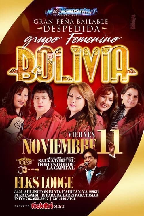 Event - Grupo Femenino BOLIVIA en Virginia! - Fairfax, Virginia - November 11, 2016 | concert tickets
