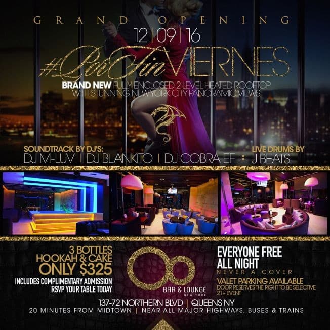 Event - ExclusiveNites.com Presents Oo Rooftop Bar and Lounge Queens NY Grand Opening - Flushing, New York - December 9, 2016 | concert tickets