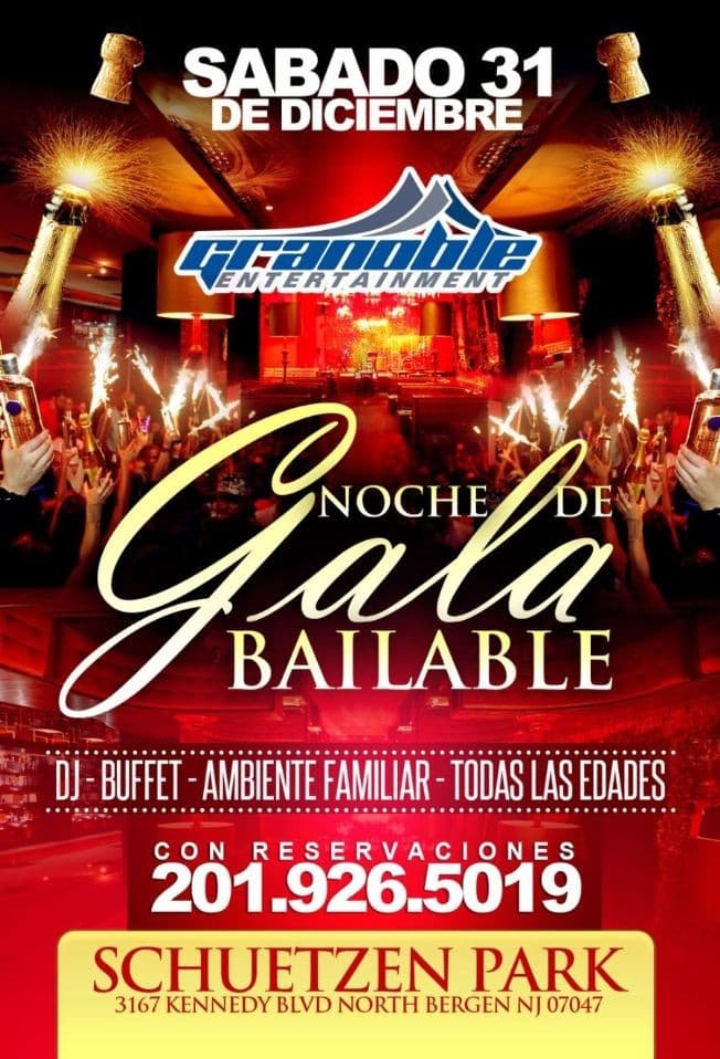 Event - Gran Cena De Gala " Bailable" Ambiente Totalmente Familiar - North Bergen, New Jersey - December 31, 2016 | concert tickets